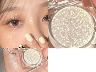 CATERINACHIARA Shimmer Glitter Highlighter Palette, Korean Eye Glitter Makeup Highlighter2