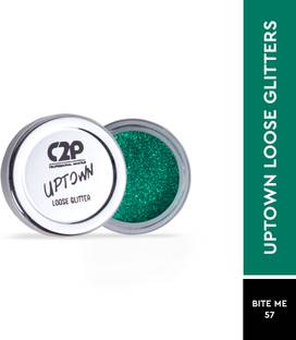 C2P Professional Makeup Uptown Loose Shimmer Eyeshadow Glitter Powder for Eye Makeup