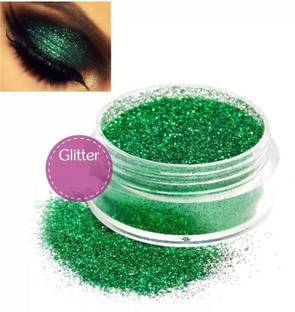 Yuency 3D Finish Multi Purpose Soft Touch Green shimmery glitter
