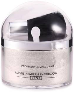 THTC Dual Uses Makeup Silver Highlighter for Face Loose Powder  Highlighter
