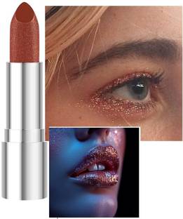 EVERERIN New Glitter Lipstick Brown-01
