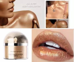 HUZURLU New 3D Finish Multi Purpose Soft Touch Highlighter