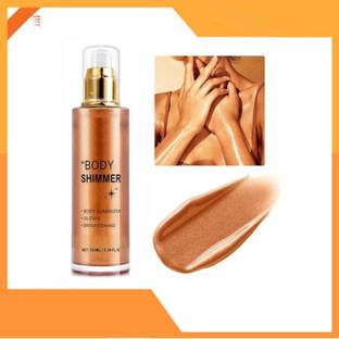 Emijun Body ShimmerMoisturizing Long Lasting Body Luminizer Face Brighten, Waterproof