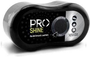 Pro Quick Shine I Shoe Shining Sponge I Leather Shoe Shiner I Shoe Shiner I (Neutral) Leather, Synthetic Leather Shoe Cleaner