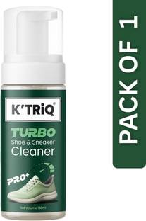 K'TRiQ Shoe cleaner | Takes away dirt | Shoes cleaner spray | Cleaning action Canvas, Leather, Patent Leather, Sports Shoe Cream