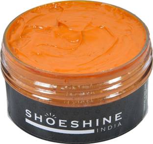 SHOESHINE TAN shoe cream for all Smooth Leather Leather, Synthetic Leather Shoe Cream