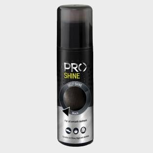 Pro SELF SHINE I LIQUID POLISH FOR LEATHER SHOES I LIQUID SHOE SHINER I SHOE SHINER I BLACK 75ML Leather, Synthetic Leather Shoe Liquid Polish