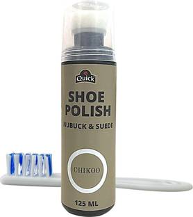 Quick Nubuck Suede Shoe Polish - Color - Chikoo (Pack 125 ML) Nubuck, Suede Shoe Renovator