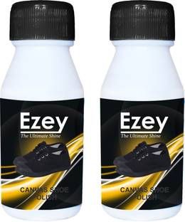 Ezey Canvas Shoe Polish (Black) Set of 2 Pcs Canvas Shoe Liquid Polish