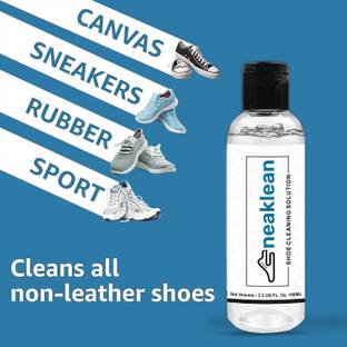 Quickshines Premium Shoe Cleaning Kit + Brush for All Shoe Types Leather, Velour, Synthetic Leather, Suede, Patent Leather, Nubuck, Nubuck, Leather Shoe Cleaner