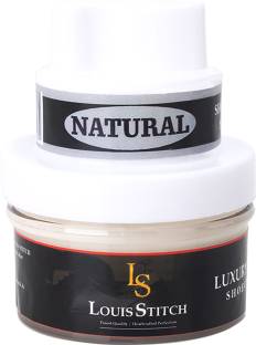 LOUIS STITCH Neutral Shoe Cream with Applicator For Leather items Leather Shoe Cream