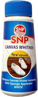 SNP Canvas Shoe Polish Whitner (Pack of 1) 120ml Canvas Shoe Liquid Polish
