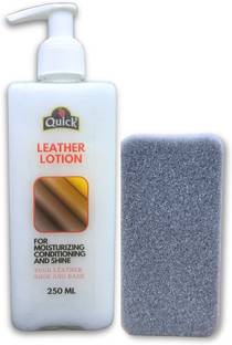 Quick Leather Lotion Cream For Leather Shoes Bags and Jacket | 250 ML Pack | Leather Shoe Lotion
