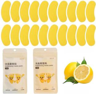 hiyan Shoe Odor Removal Patch With Lemon Freshness For Sneakers (Pack of - 2) Sports, Leather Shoe Cream