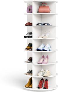 ROCCO 360° Rotating Engineered Wood Shoe Rack