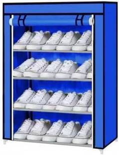 Hexzone 4 Layer Shoe Stand and Adjustable Stand Rack Plastic Shoe Stand