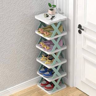 ROXIN Plastic Collapsible Shoe Stand
