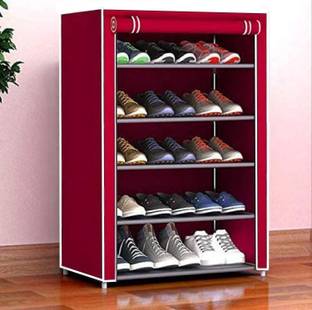 FurniGully Metal Collapsible Shoe Stand