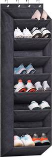 PRIME PICK 8-layer Back Door Shoe Hanging Organizer Non-woven Plastic Shoe Rack