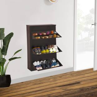 Delite Kom Metal Shoe Rack - 29 Inches Wide, Double Decker Metal Shoe Rack