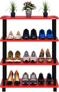 Captiver Engineered Wood Shoe Rack