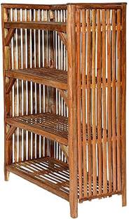 Bamboo Craft Solid Wood Shoe Rack
