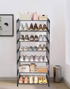 Philoshop Shoe Organizer Metal Collapsible Shoe Stand