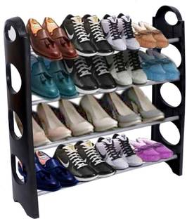 Jaagriti Articles Stand Plastic Collapsible Shoe Stand