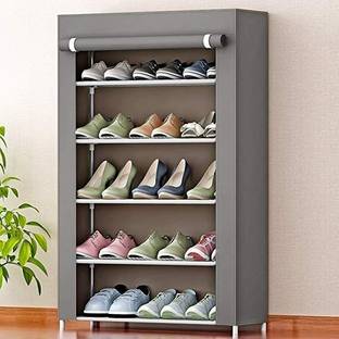 DEEPAK Metal, Plastic Shoe Stand