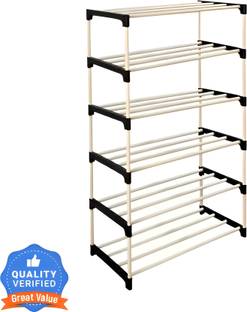 Plexus enterprises 6 layer Heavy Metal PIPE SHOE STAND Plastic Shoe Stand