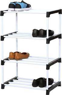 BAE 4 layer strong PVC pipe shoe stand Plastic Shoe Stand