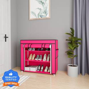 Flipkart Perfect Homes Studio Plastic Collapsible Shoe Stand