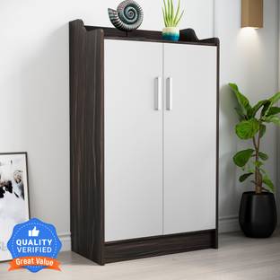 Flipkart Perfect Homes Wellington Engineered Wood Shoe Rack