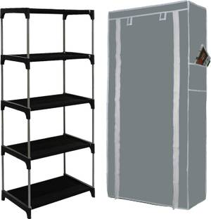 GirjaHub Strong & Stable Shoe Rack for Home Multipurpose Rack Plastic Shoe Stand