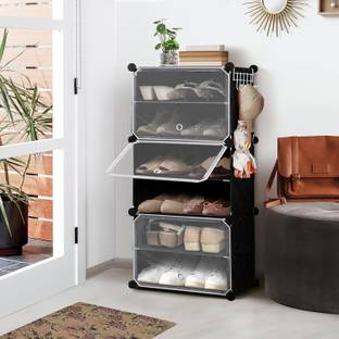 Sampri Metal Collapsible Shoe Stand