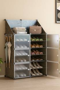 Keekos Plastic Collapsible Shoe Stand