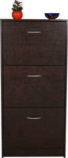 DeckUp Dusun 3-Door Engineered Wood Shoe Rack