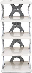 DKS Enterprises Plastic Collapsible Shoe Stand
