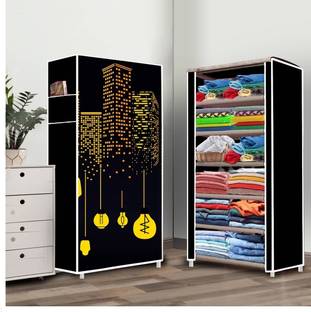 THE REAL ARV PVC Collapsible Wardrobe