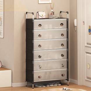 DWELLIT Plastic Collapsible Shoe Stand