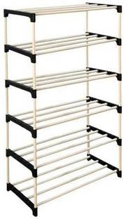 Plexus enterprises Plastic Foldable Shoe Rack, Shoes Rack for Home, Plastic Adjustable Shoe Rack Plastic Shoe Stand