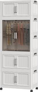 Keekos Plastic Collapsible Shoe Stand