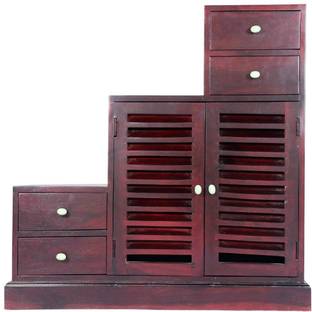Made Wood PIPER-SR-1013 Solid Wood Shoe Rack