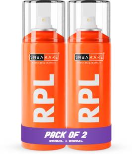 SNEAKARE Shoe Water Repellent Spray Pack of 2 (200ml) Water Proofer