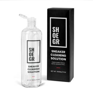 SHOEGR Cleaning Solution | Ideal for Sneaker, Suede, Nubuck, Canvas, Knit, Sports Shoes Cleaner