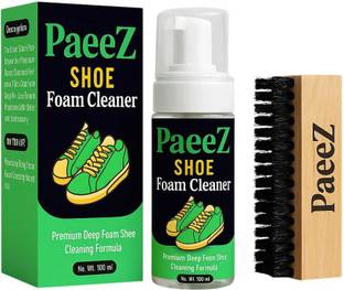 Paeez || Shoe Cleaner (100 ML) | And With Brush For Cleaning Shoe | Stain Remove | Cleaner