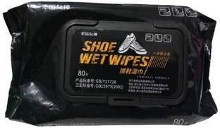 Bluejack Natural Sneaker & Shoe Cleaner Wipes - 1 Packs of 80 - Portable Sneakers Cleaner
