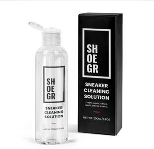 SHOEGR Cleaning Solution | Ideal for Sneaker, Suede, Nubuck, Canvas, Knit, Sports Shoes Shiner