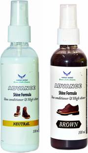 HANSWING Shoe High Shiner Neutral Brown combo pack Shiner