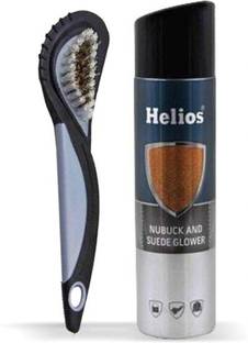 Helios SHOE ACCESSORIES KIT 1 NUBUCK SUEDE GLOWER 250ML, 1 NUBUCK SUEDE BRUSH Cleaner